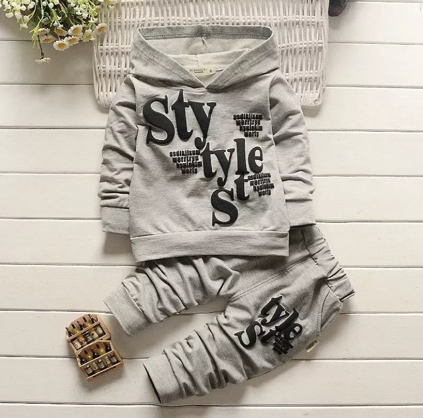 Baby Autumn Boutique Clothing High Quality Set Kids Clothes Boy Hoodie Fashion 2019 Bulk  